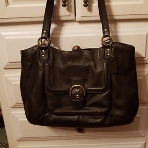 Coach large shoulder bag